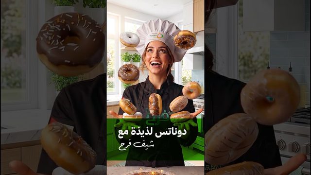 أطيب دونات مع فرح® زيت ذرة video thumbnail