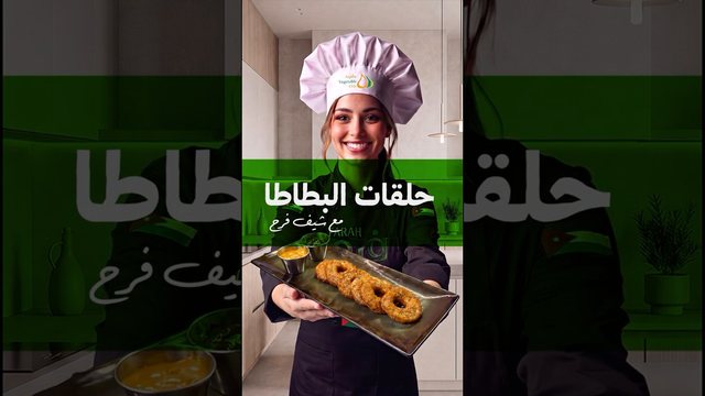 حلقات البطاطا المقرمشة على طريقة #الشيف_فرح! ✨ صورة مصغرة للفيديو